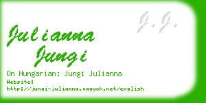 julianna jungi business card